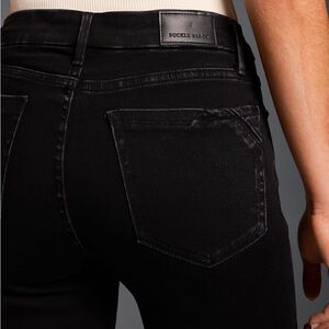 Buckle Black Women's Boot Cut Jeans